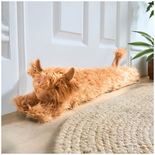 Highland cow draught - cow, excluder