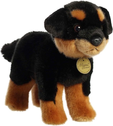 Realistic rottweiler stuffed - realistic,