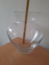 Medium large art glass - art, flower