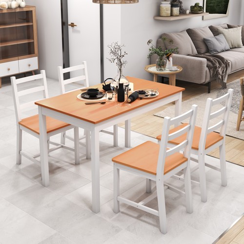 5pc dining table chairs - 5pc,