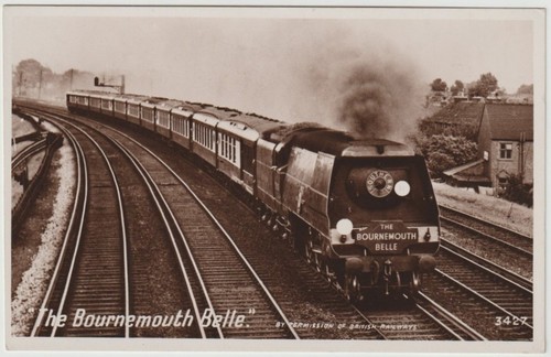 Railway postcard sr - rp,