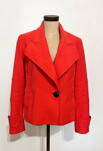Tangerine red textured long - tangerine/red,
