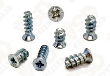 EURO SCREWS FOR KITCHEN CABINETS, DOORS, DRAW RUNNERS FLAT SCREW 4 5 6 6.3 mm