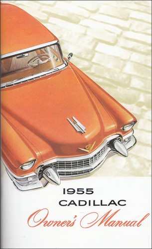 1955 cadillac owners manual - cadillac,