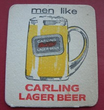 Carling Beer Mat
