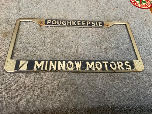 Metal license plate - plate, frame
