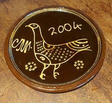 Lage Slip Ware Plate, Naive