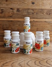 Set of 6 Vintage Italian Milk