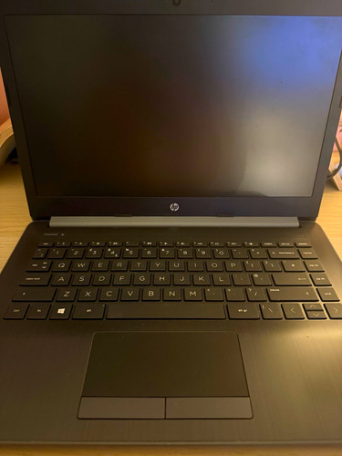 Black laptop notebook - hp,