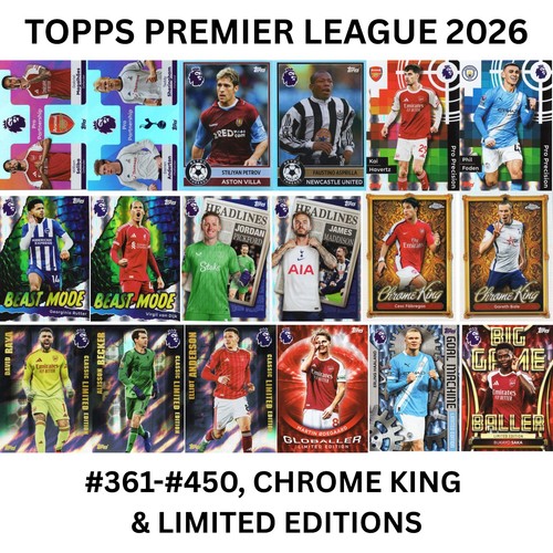 Topps premier league 2026 - league,
