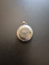 Antique Silver Plated Sovereign Holder with fully operational spring