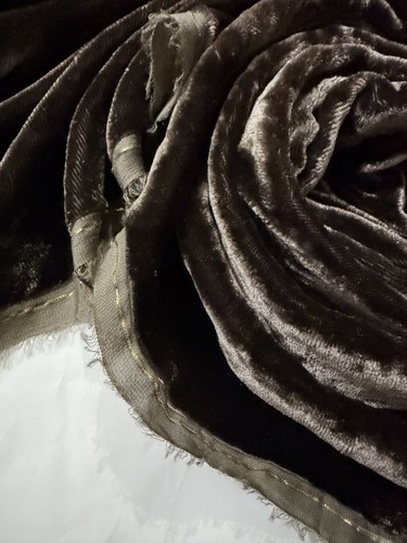 Long silk velvet - 1m,