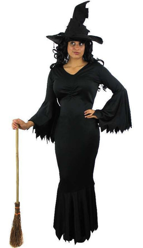Ladies witch costume fishtail - witch,