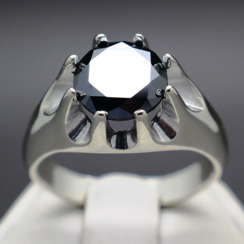 30ct round black diamond - round,