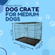 Heavy-Duty Folding Dog Crate