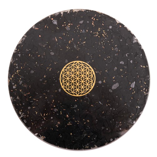 Orgone coaster shungit - orgone, stone