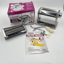 Prima Pasta Lasagne Spaghetti Tagliatella Ravioli Maker Machine Stainless Noodle