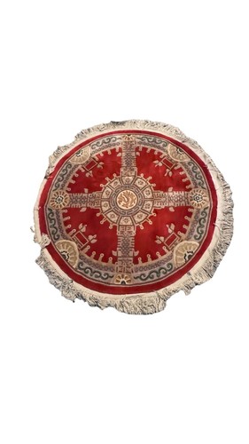 Beautiful thick vintage rug - thick,