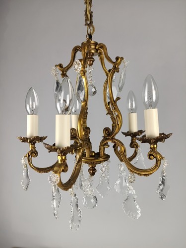French gilded crystal - &, 5