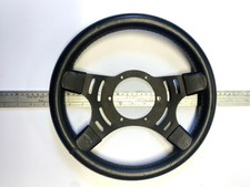 Mountney GT Britain 4 Spoke 13" Steering Wheel. Black Leather
