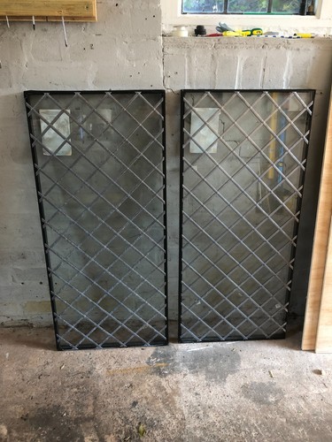 Double glazed glass units - glazed,