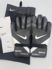 Nike Match GK Goalkeeper Gloves UK 9 Black FJ4862 011 Football