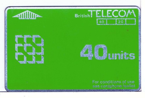 Phonecard definitive silver - definitive,