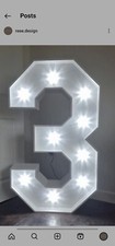 Light up numbers set for sale