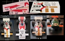 1/32 Scale Decals for Scalextric BRM C051 - 6 Variations