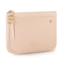 Chloe Pink Leather Pouch