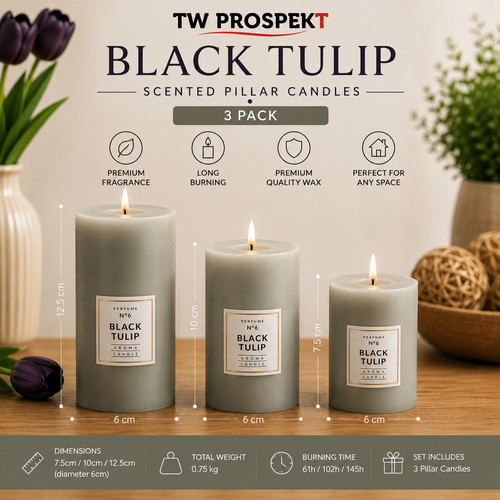 Pack black tulip - tulip, scented