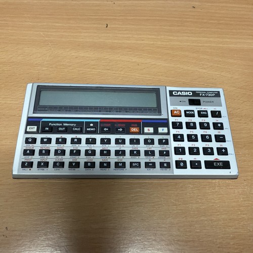 Vintage casio 730p - fx-730p, pocket