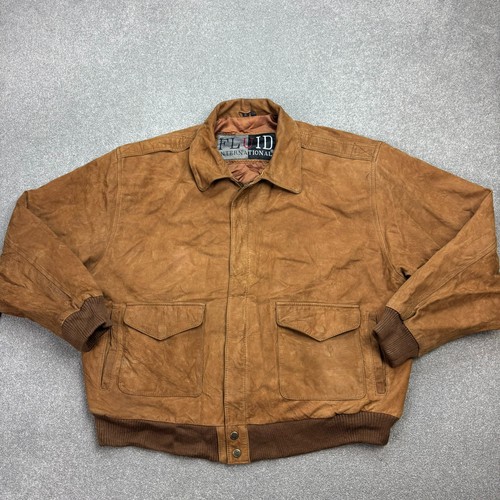 Leather flying jacket adult - flying,