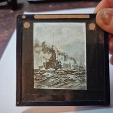 MAGIC LANTERN SLIDE.  HOW THE WATER WAYS WERE KEPT CLEAN