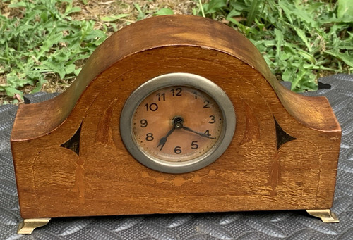 Antique french wooden - wooden, mantel