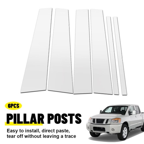 6pcs polished chrome pillar - chrome,
