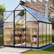6X8FT Walk-In Greenhouse with