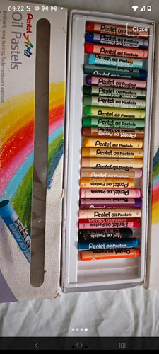 Pentel oil pastels stick set - oil,