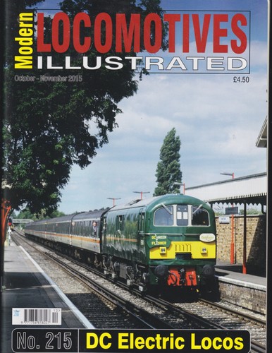 Modern locomotives illustrated - locomotives,