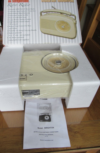Steepletone band retro radio - band,