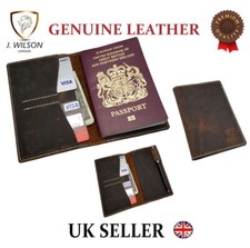 Passport wallet hunter leather - wallet,