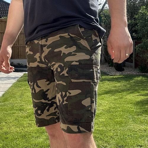 Dickies camo cargo shorts - camo,