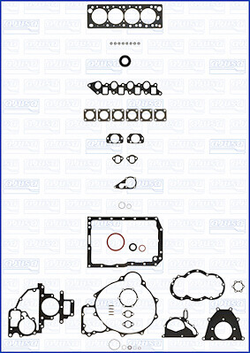 Full engine rebuild gasket set - engine,