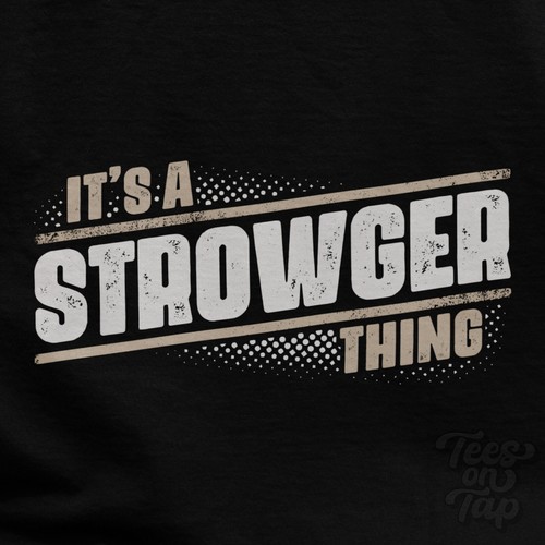 Strowger thing t shirt - it's,
