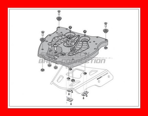 Plate support quick - plate, quick-lock