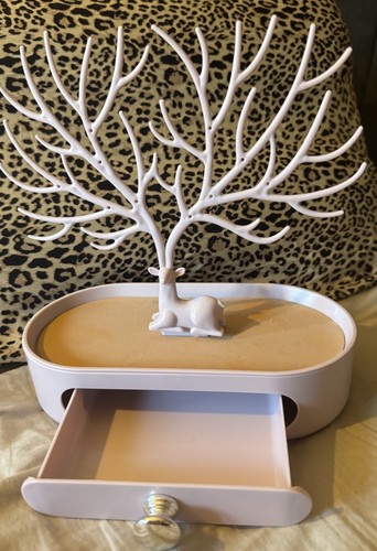 Jewellery tree organiser deer - jewellery,