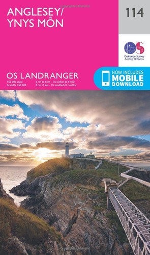 Landranger anglesey os - (114), (os
