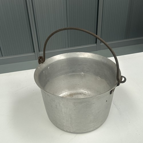 Vintage aluminium jam - jam, pan