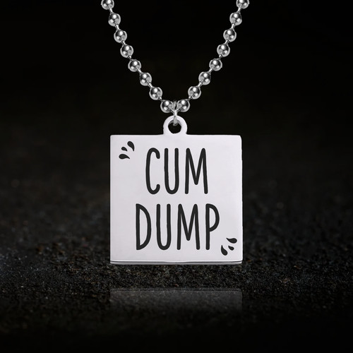 Cum dump necklace fetish - necklace,,