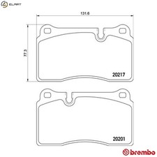 BRAKE PAD SET DISC BRAKE P 02